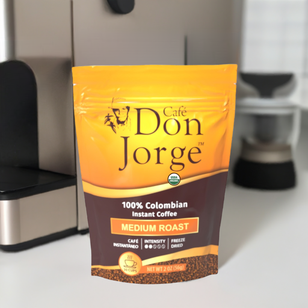 Colombian Instant USDA - 2 oz. Regular and Organic