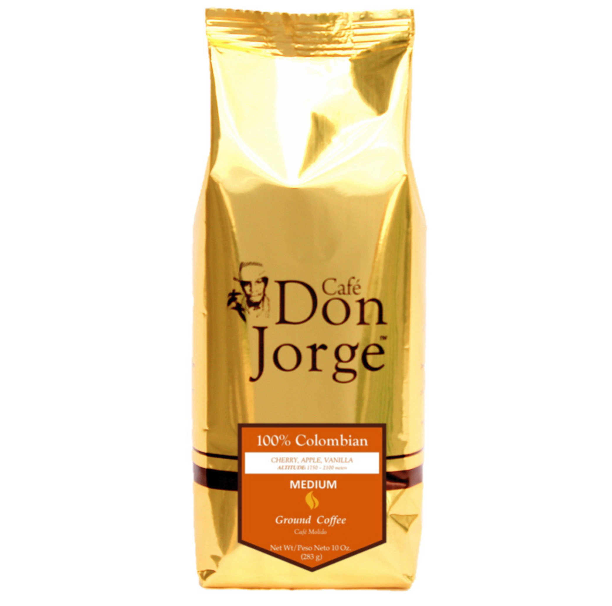 100% Colombian Ground - Ground or Whole - 16 oz.